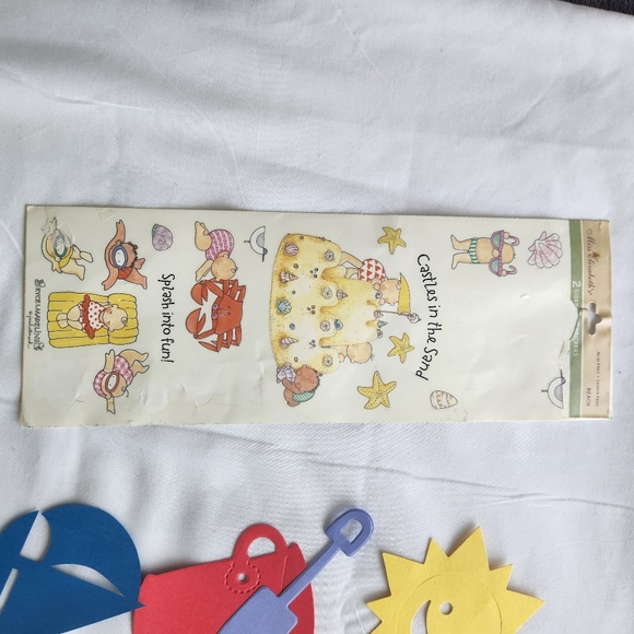 Scrapbook Stickers & diecuts summer picnic theme - Picture 6 of 11